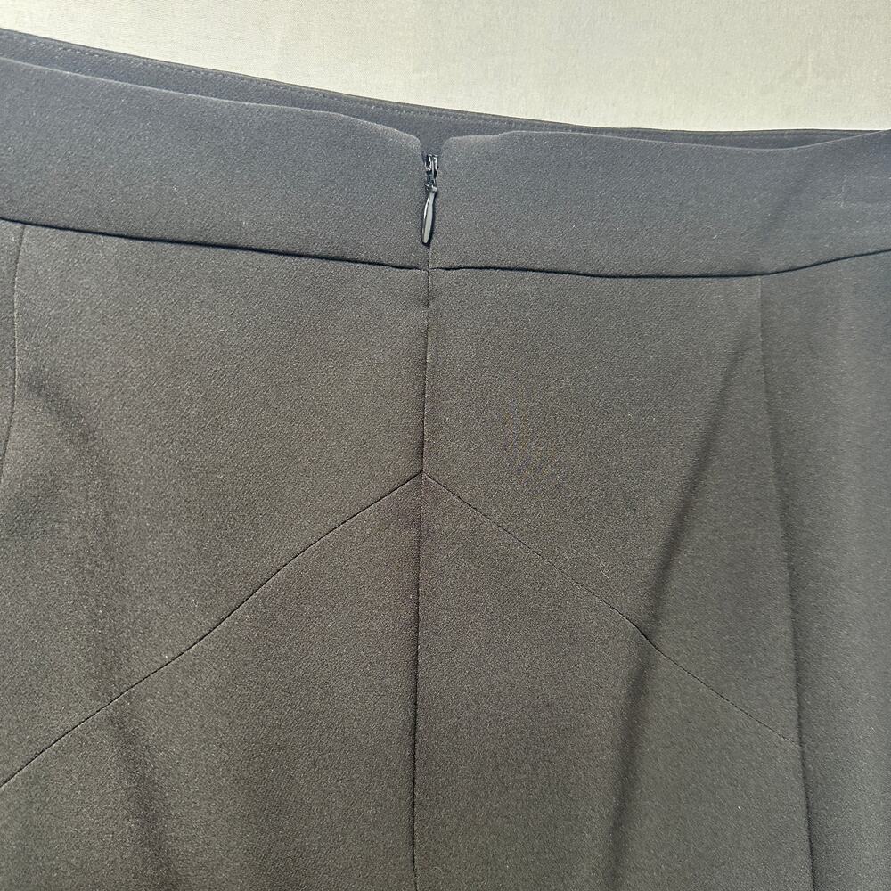 Tommy Hilfiger Black Pencil Skirt Size 14 Classic Preppy Office Career Workwear - Picture 5 of 8